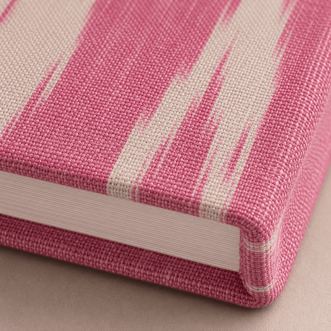 Pink Ikat Handloom Journal - Image 3
