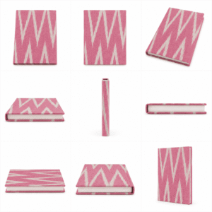 Pink Ikat Handloom Journal - Image 4