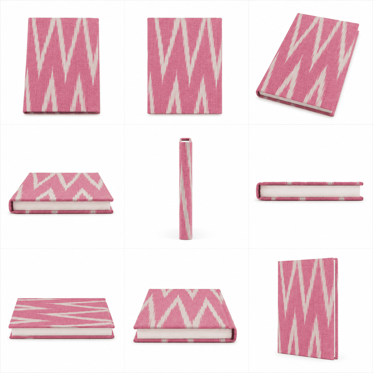 Pink Ikat Handloom Journal - Image 4