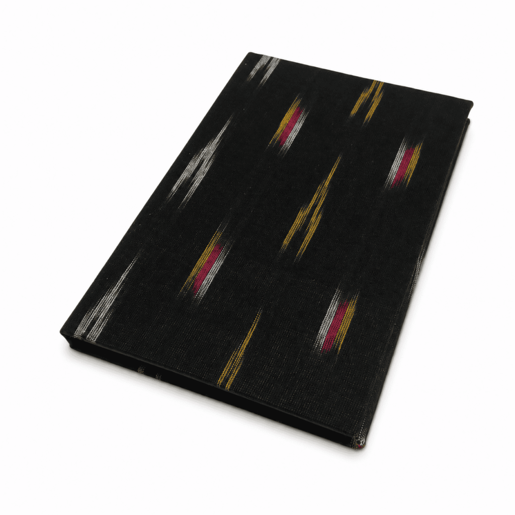Black Ikat Handloom Journal