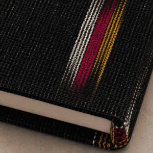 Black Ikat Handloom Journal - Image 4