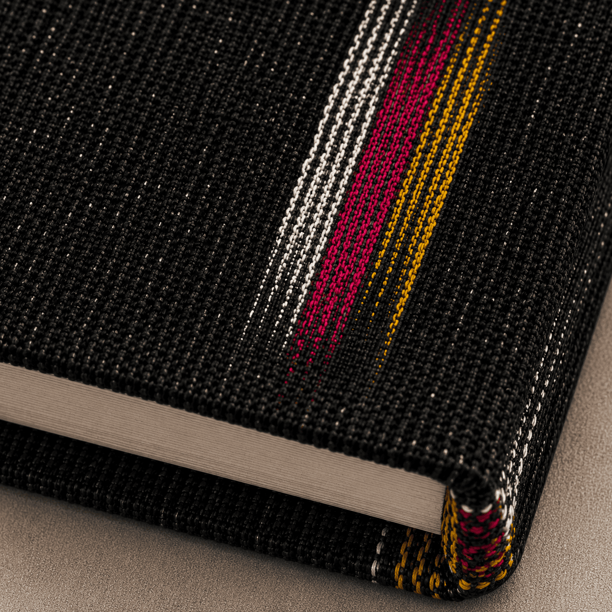 Black Ikat Handloom Journal - Image 4