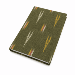 Reddish Brown Ikat Handloom Journal