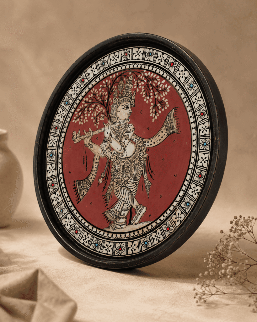 Odisha Heritage Pattachitra Art Plate