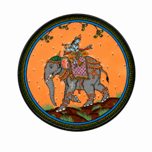 Odisha Traditional Folk Art Plate - Image 1