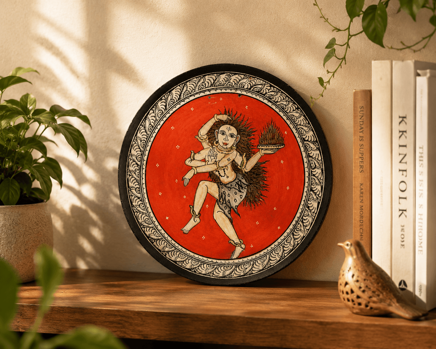 Odisha Heritage Pattachitra Plate - Image 5