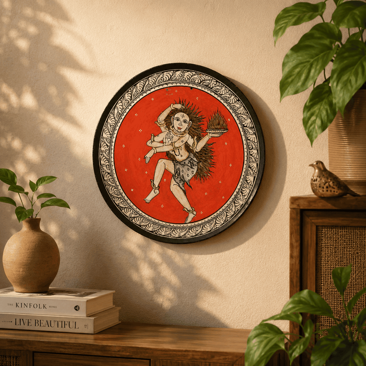 Odisha Heritage Pattachitra Plate - Image 2