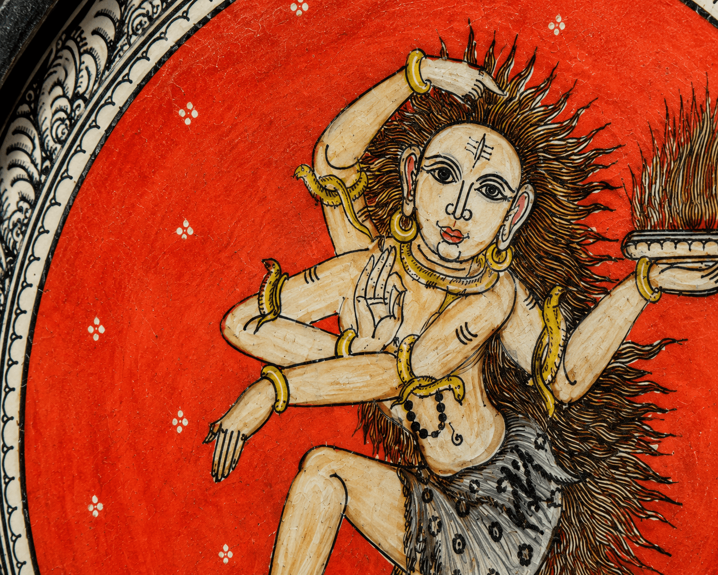 Odisha Heritage Pattachitra Plate - Image 4
