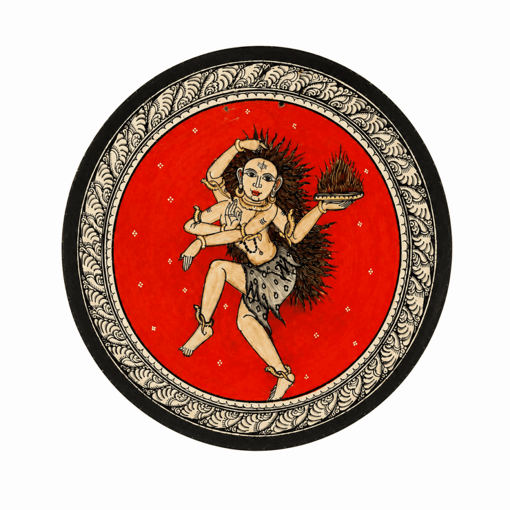 Odisha Heritage Pattachitra Plate
