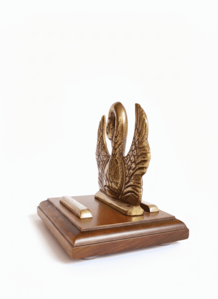 Brass Swan Decorative Showpiece - Image 3