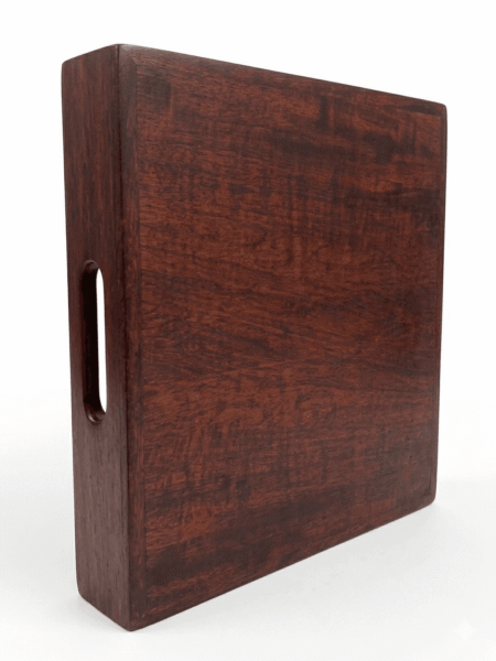 Wooden Serving Tray with Handles - Image 2