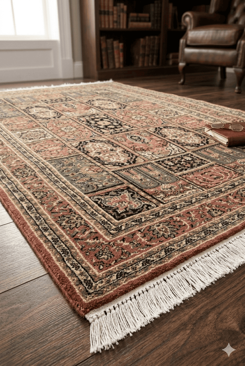 Vintage Persian Patchwork Rug - Image 2