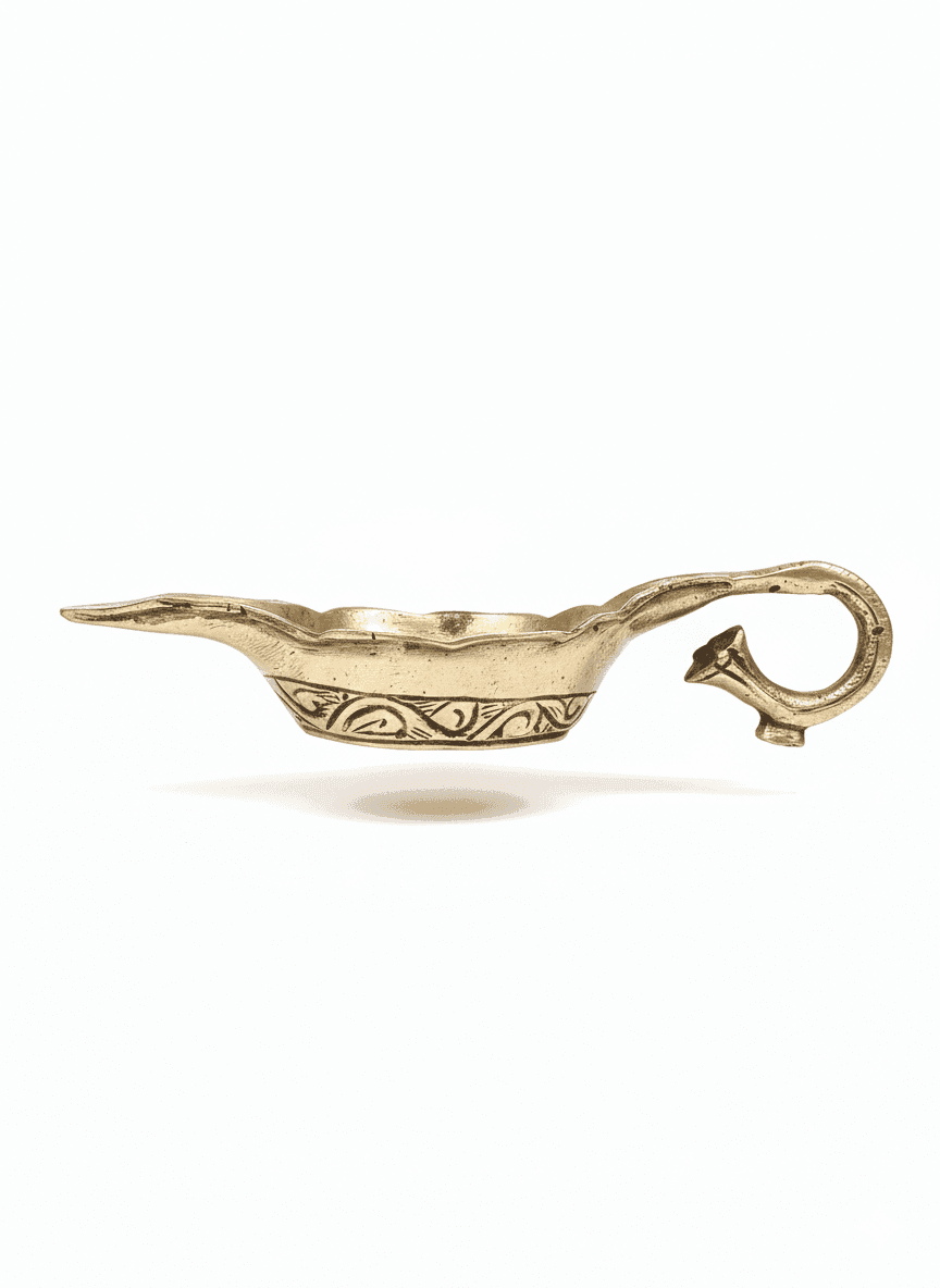Brass Oil Lamp Diya - Image 2